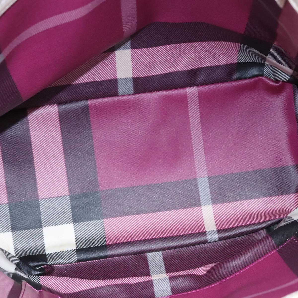 BURBERRY Tote Bag Canvas Navy Auth ti2798