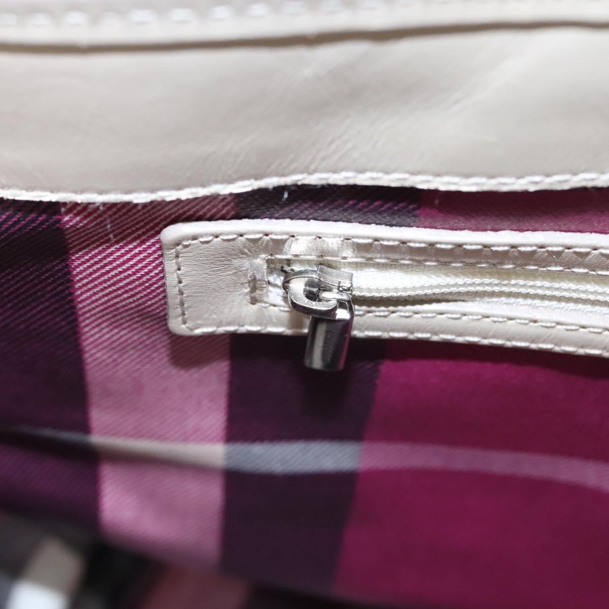 BURBERRY Tote Bag Canvas Navy Auth ti2798