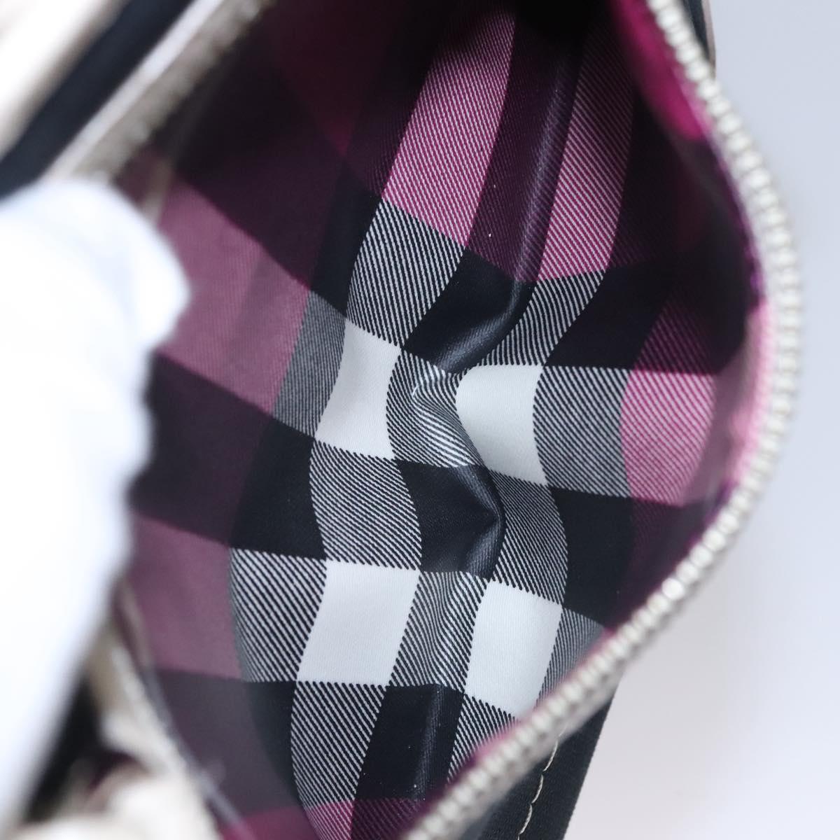 BURBERRY Tote Bag Canvas Navy Auth ti2798