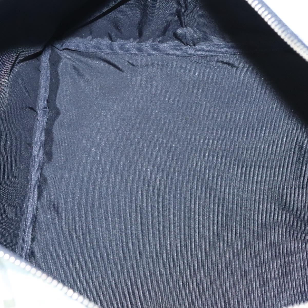 Burberrys Blue Label Tote Bag Nylon Yellow Auth ti2803