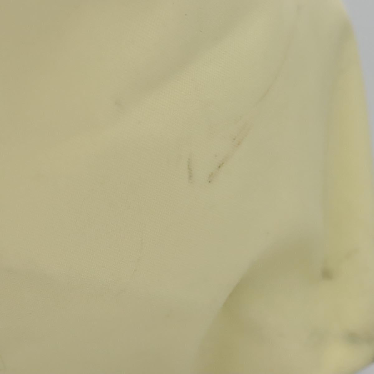 Burberrys Blue Label Tote Bag Nylon Yellow Auth ti2803