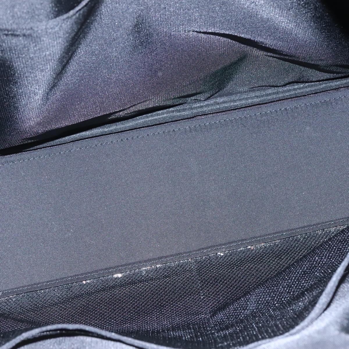 BURBERRY Blue Label Hand Bag Canvas Navy Auth ti2805