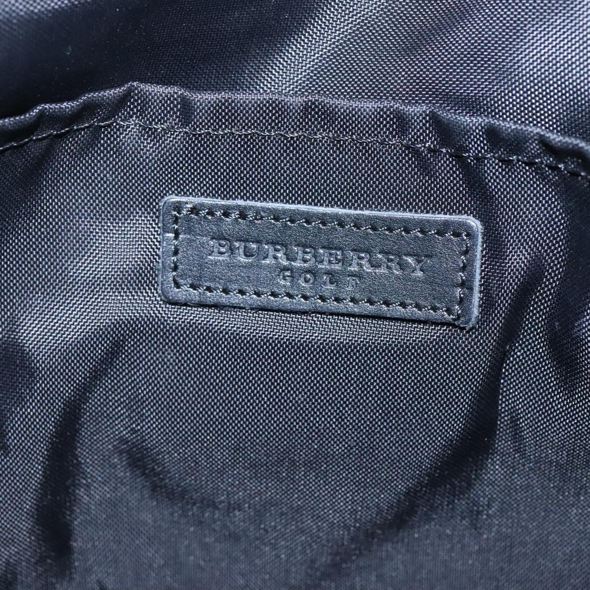 BURBERRY Tote Bag Nylon Red Auth ti2806