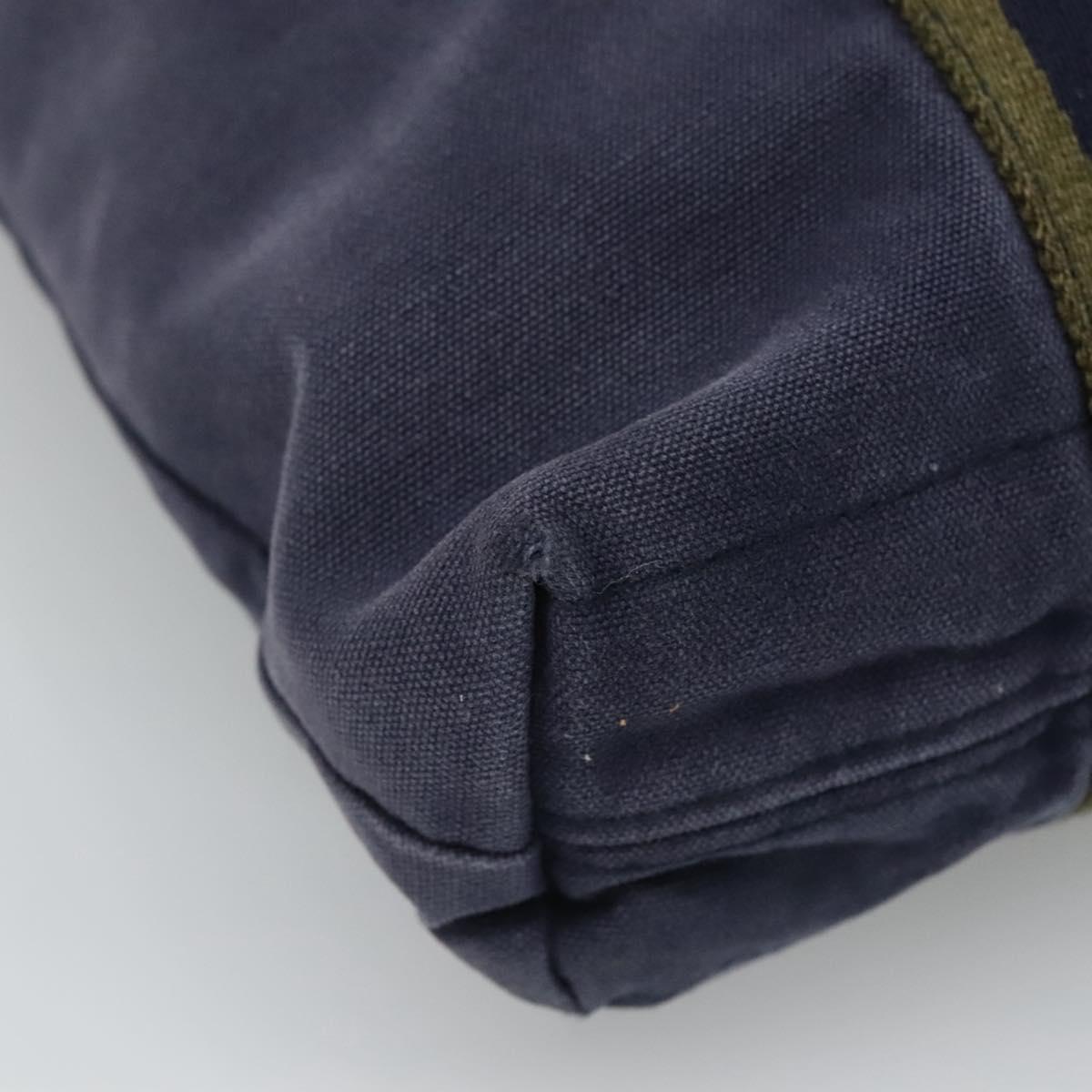 HERMES Fourre Tout Cabass Tote Bag Canvas Navy Auth ti2834