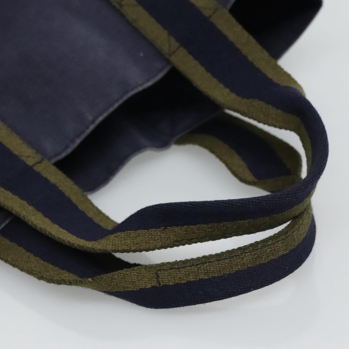 HERMES Fourre Tout Cabass Tote Bag Canvas Navy Auth ti2834