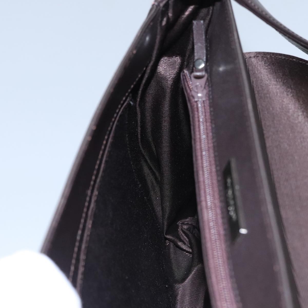 BURBERRY Shoulder Bag Nylon Brown Auth ti2852