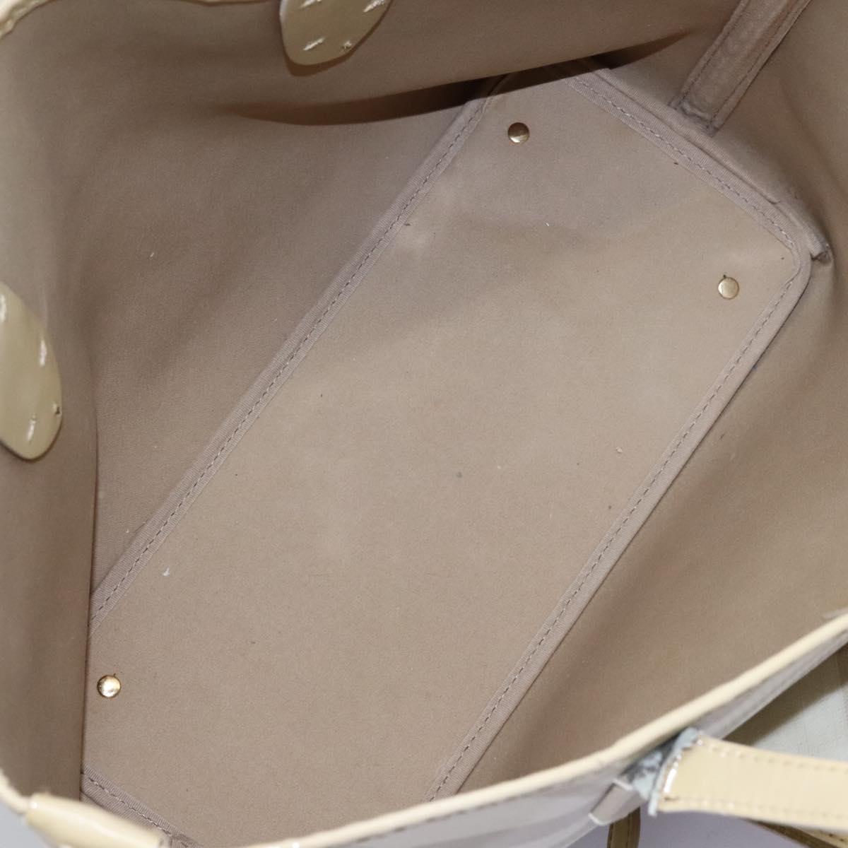 BURBERRY Nova Check Tote Bag PVC Beige Auth ti2855