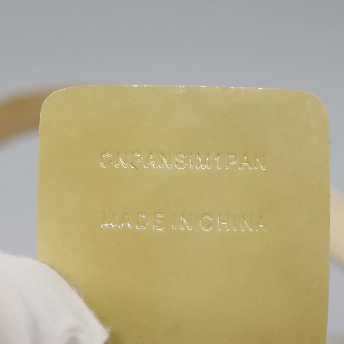 BURBERRY Nova Check Tote Bag PVC Beige Auth ti2855