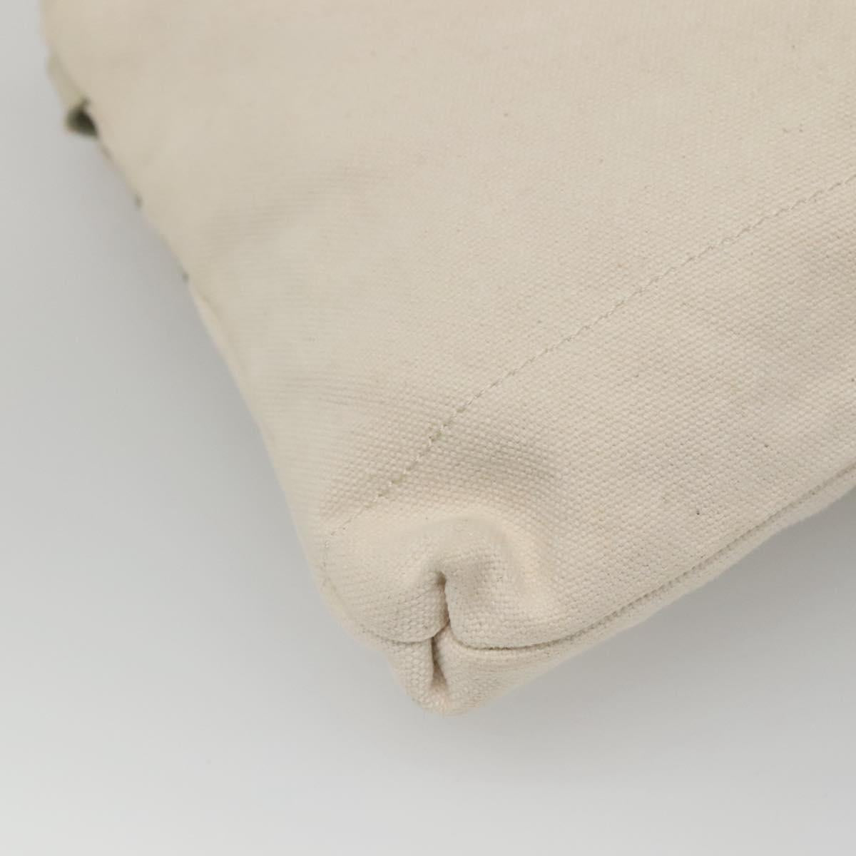 BURBERRY Blue Label Shoulder Bag Canvas Beige Auth ti2861