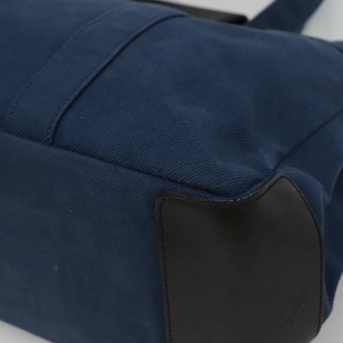 BURBERRY Blue Label Tote Bag Canvas Blue Auth ti2869