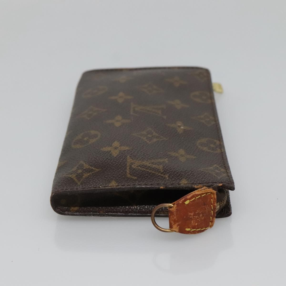 LOUIS VUITTON Monogram Bucket GM Accessory Pouch LV Auth ti2870