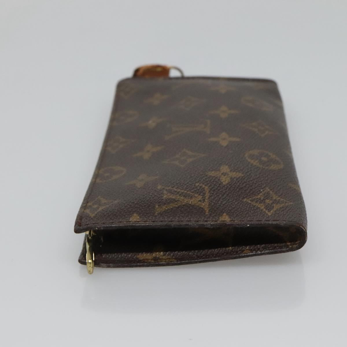 LOUIS VUITTON Monogram Bucket GM Accessory Pouch LV Auth ti2870
