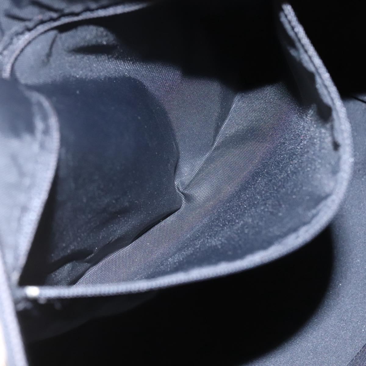 Burberrys Blue Label Tote Bag Nylon Brown Auth ti2871