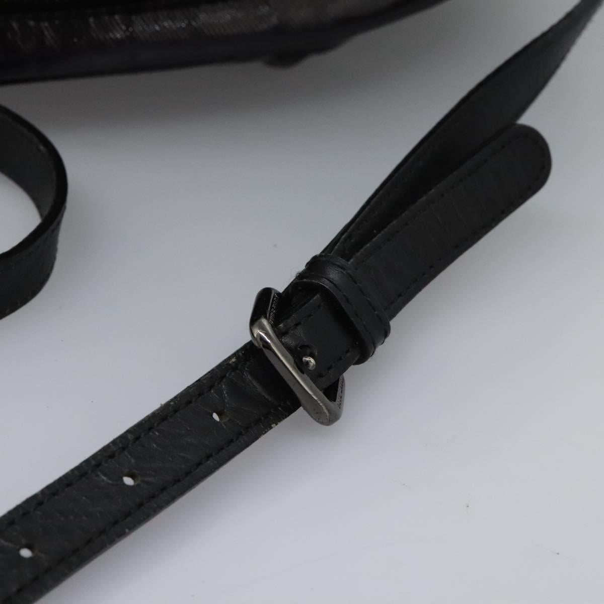 BURBERRY Blue Label Shoulder Bag Enamel Purple Auth ti2877