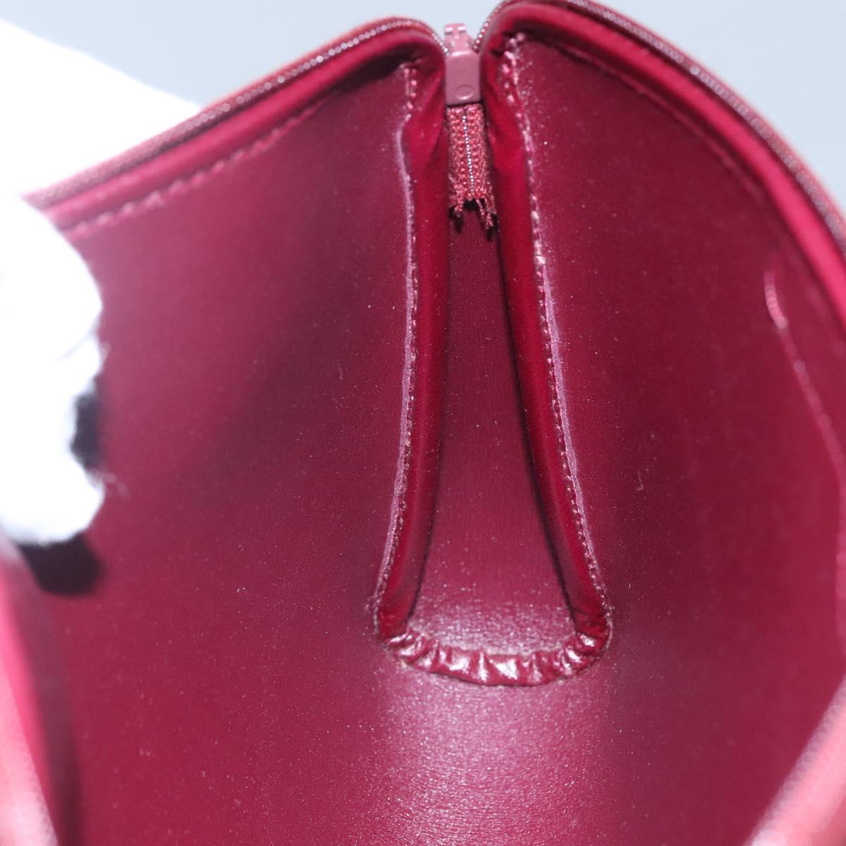 Christian Dior Trotter Canvas Clutch Bag Red Auth ti2899