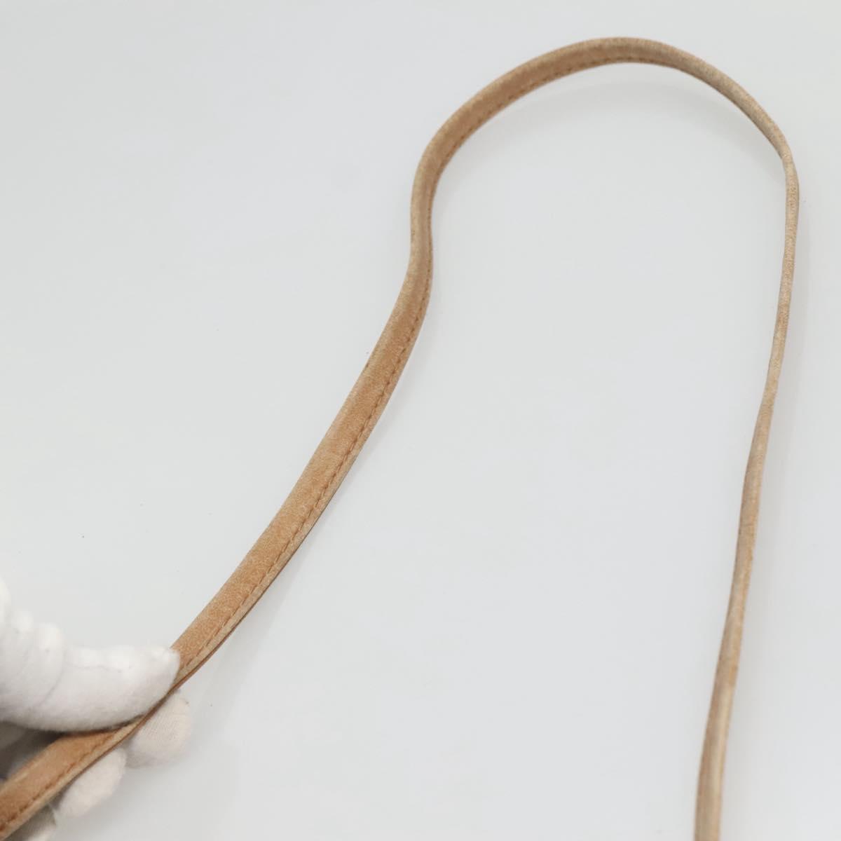 Christian Dior Honeycomb Canvas Shoulder Bag PVC Leather Black Auth ti2906