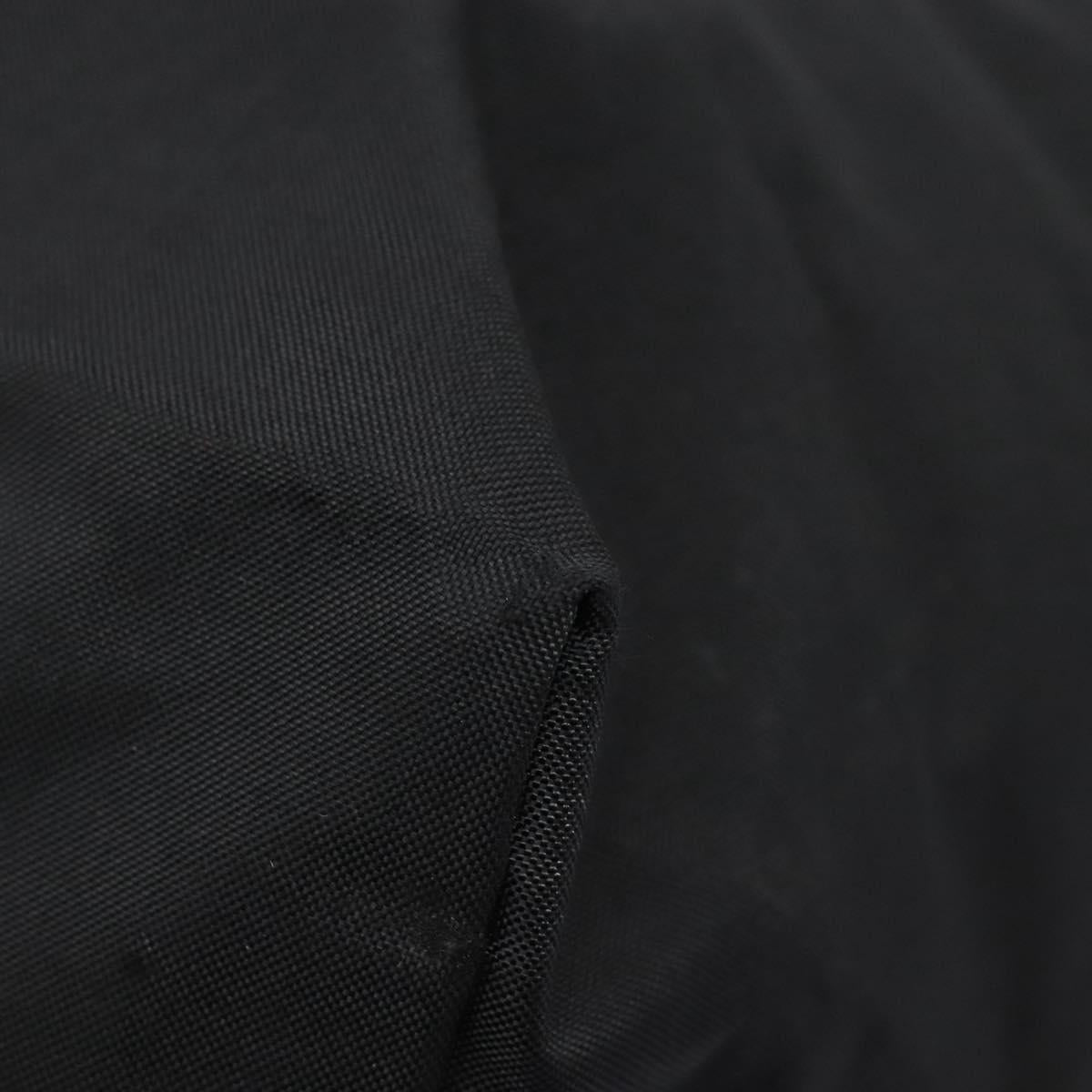 Christian Dior Tote Bag Nylon Black Auth ti2908