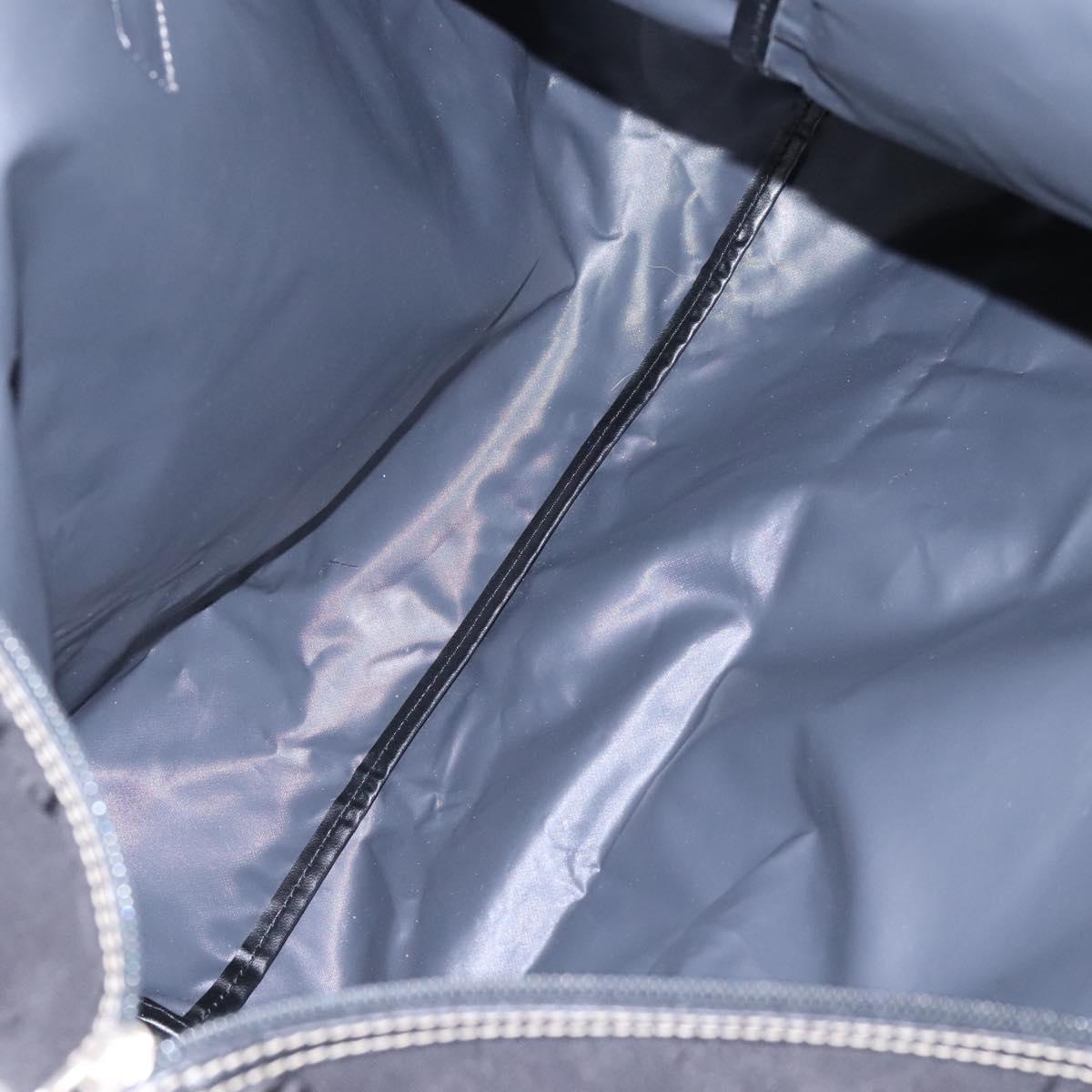 Christian Dior Tote Bag Nylon Black Auth ti2908