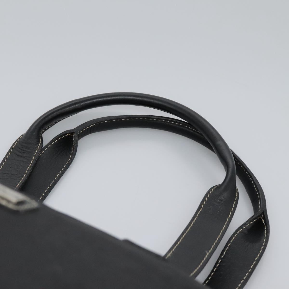 Christian Dior Tote Bag Nylon Black Auth ti2908