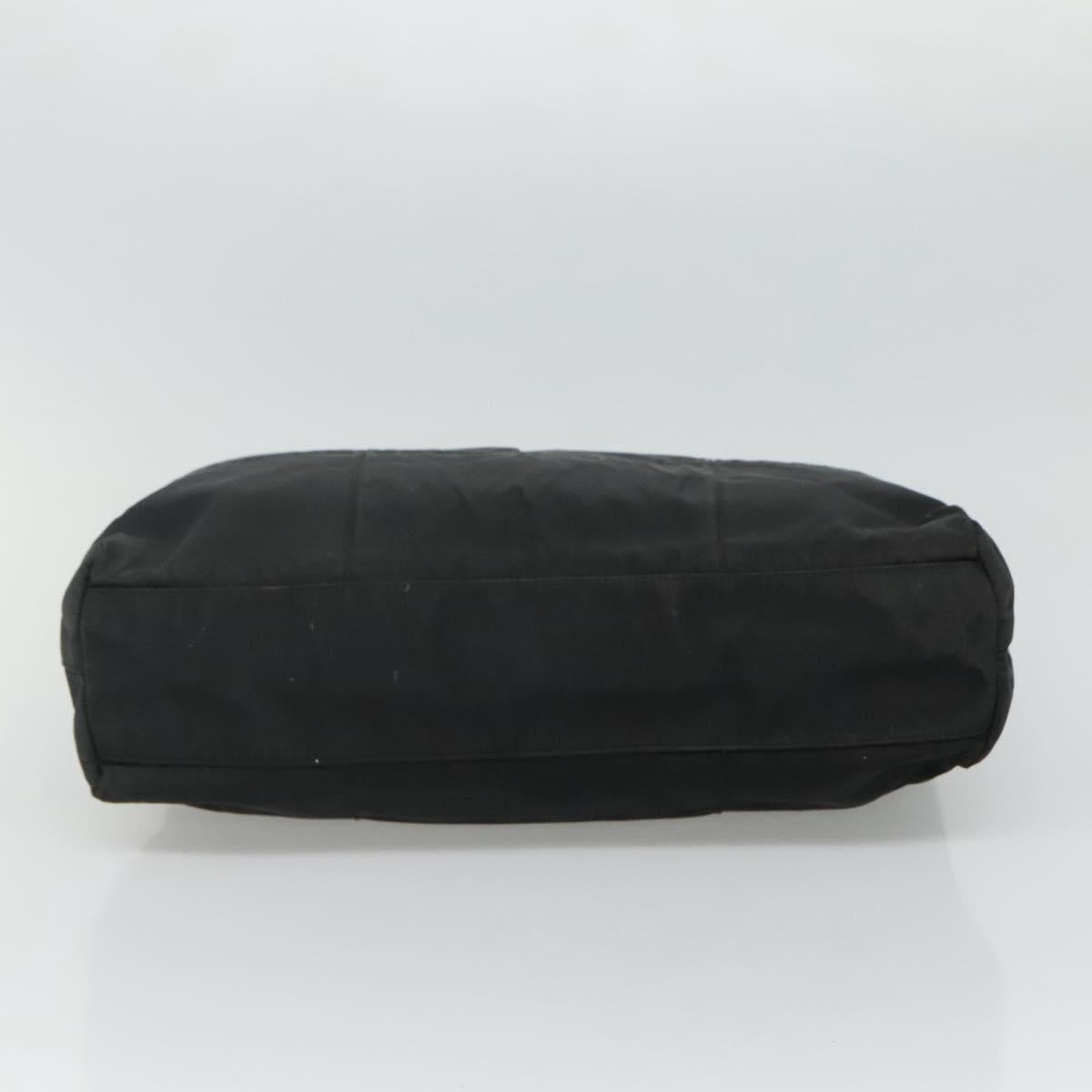PRADA Tote Bag Nylon Black Auth ti2918