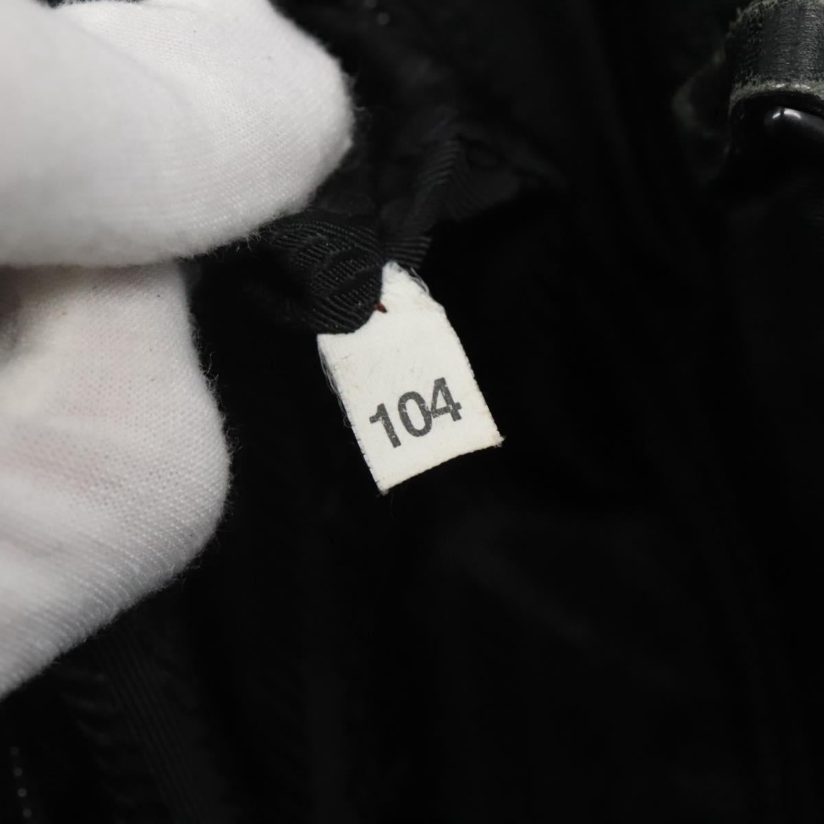 PRADA Tote Bag Nylon Black Auth ti2918