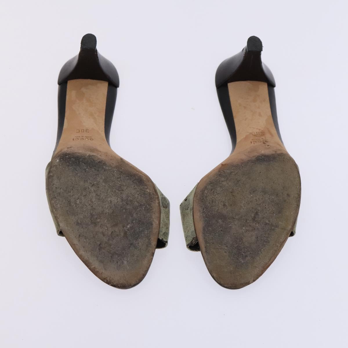 Salvatore Ferragamo Fendi Gucci Shoes Suede Leather 4Set Beige Black Auth ti2930