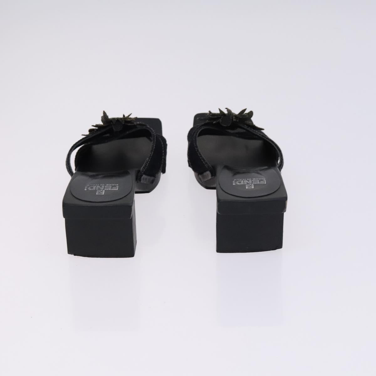 Salvatore Ferragamo Fendi Gucci Shoes Suede Leather 4Set Beige Black Auth ti2930