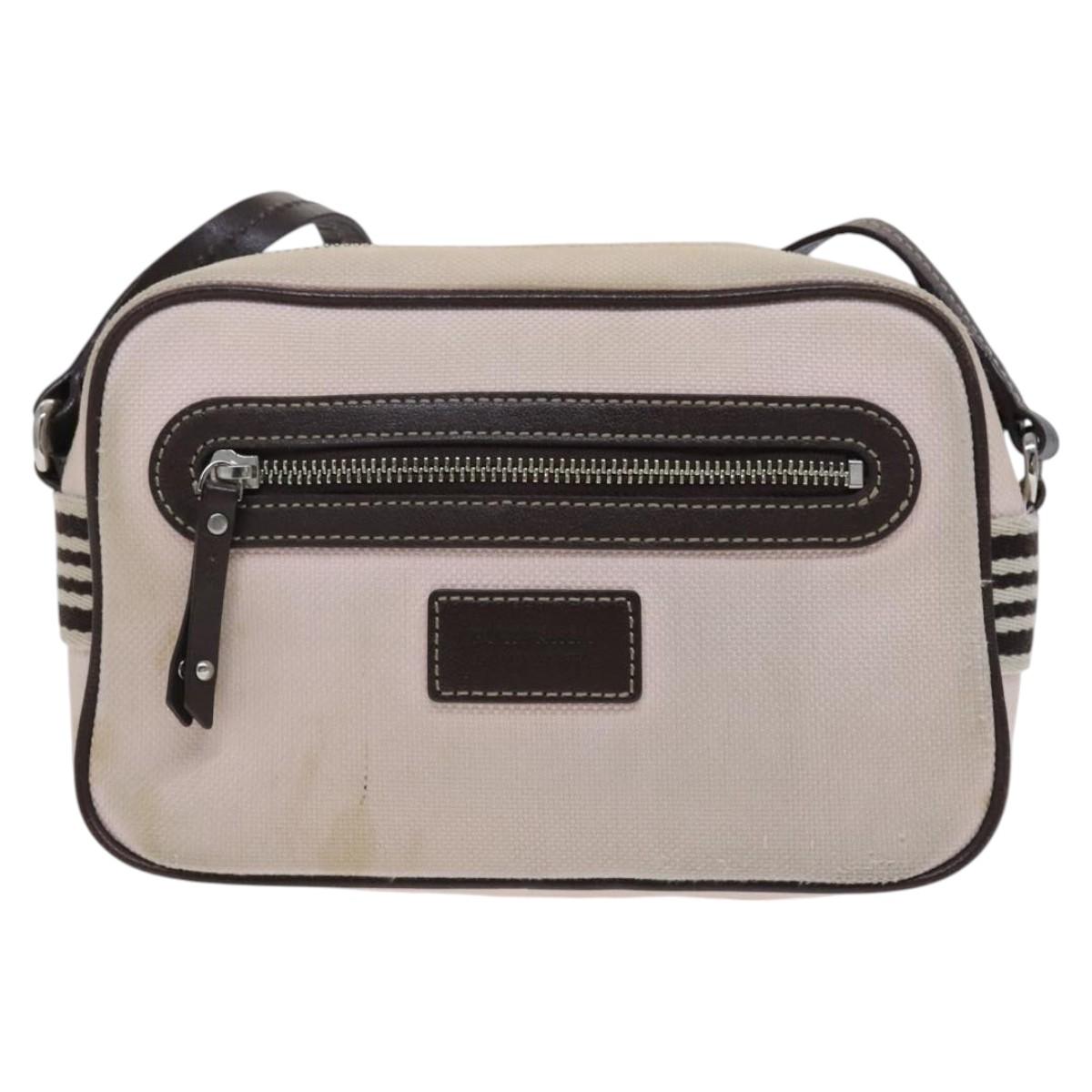 BURBERRY Blue Label Shoulder Bag Canvas Pink Auth ti2943