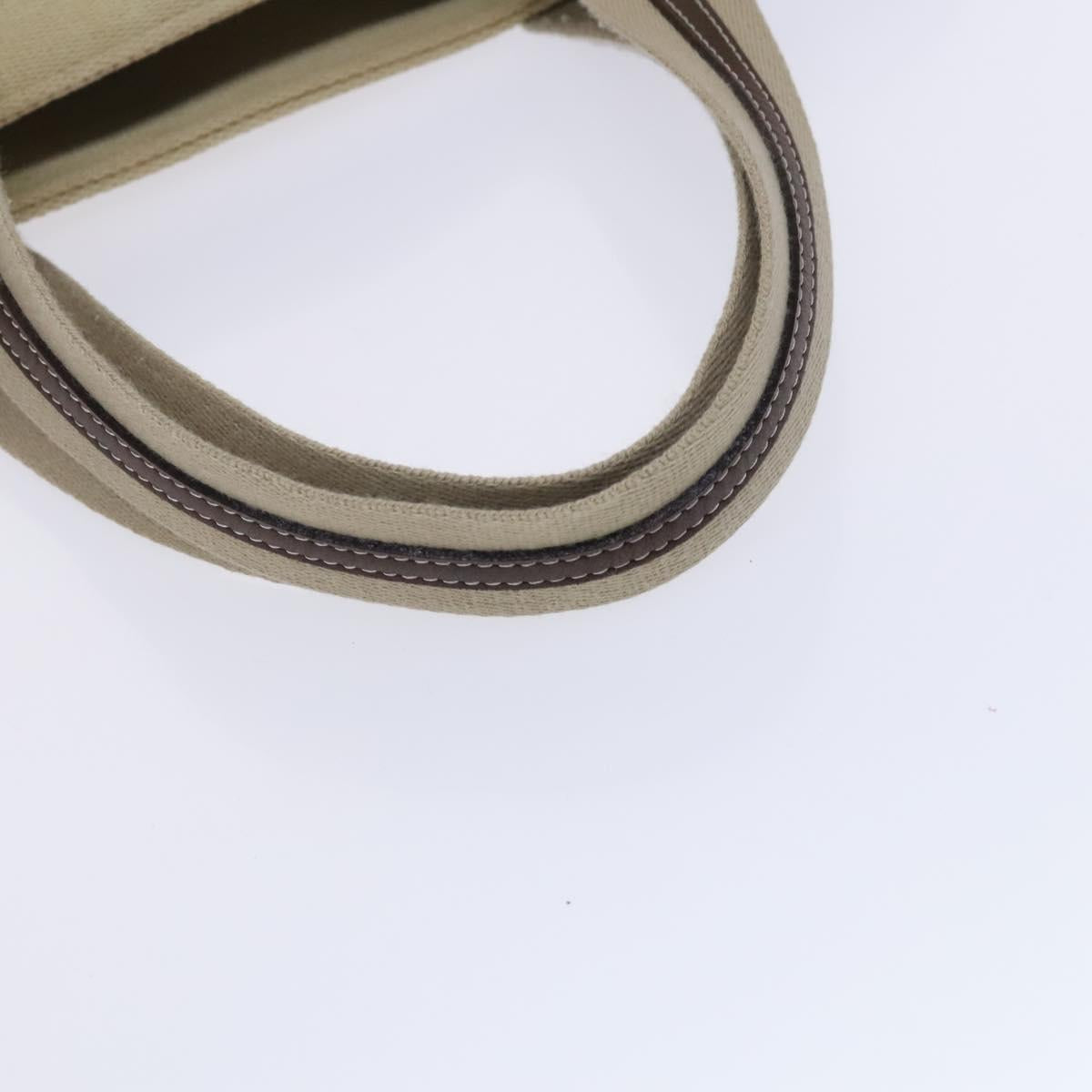 BURBERRY Blue Label Tote Bag Canvas Beige Auth ti2949