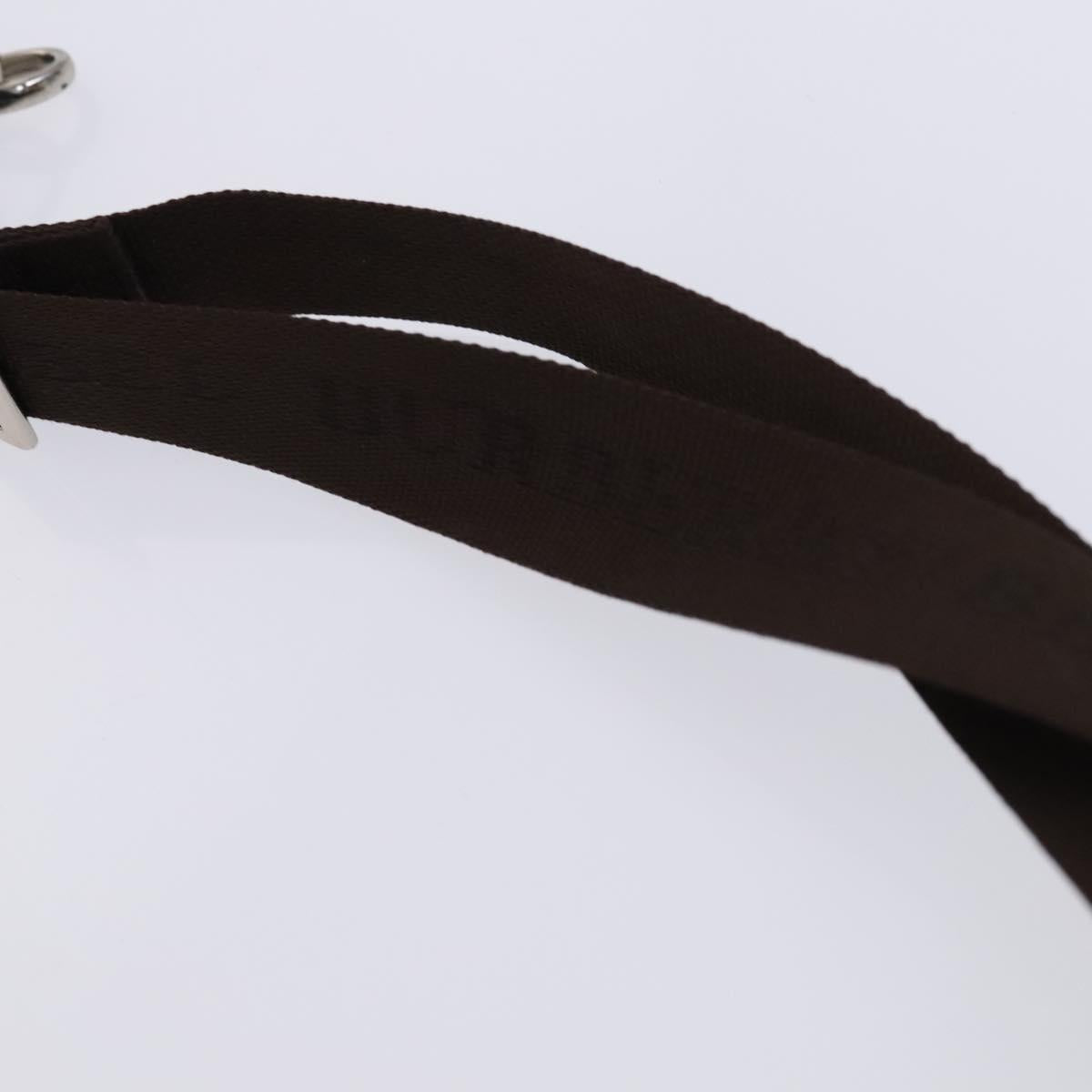 BURBERRY Black label Shoulder Bag Nylon Navy Auth ti2951