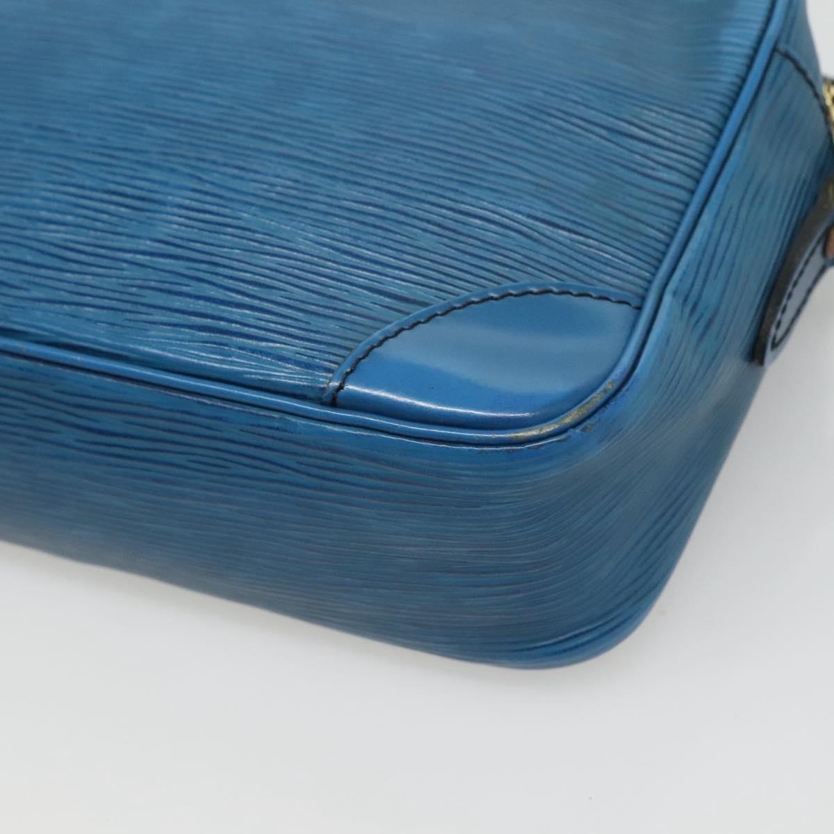 LOUIS VUITTON Epi Trocadero 23 Shoulder Bag Blue M52305 LV Auth ti3029
