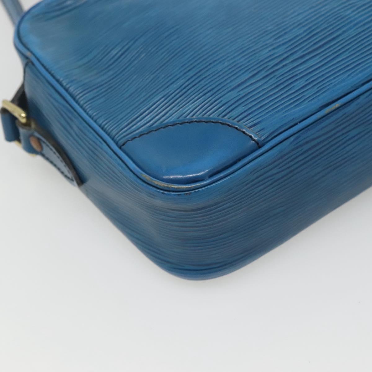 LOUIS VUITTON Epi Trocadero 23 Shoulder Bag Blue M52305 LV Auth ti3029