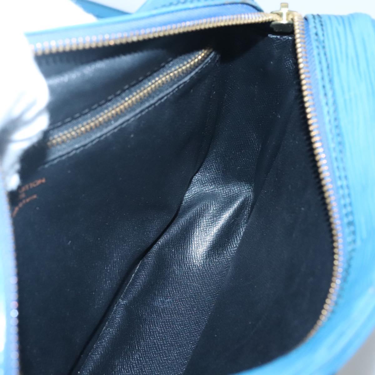 LOUIS VUITTON Epi Trocadero 23 Shoulder Bag Blue M52305 LV Auth ti3029