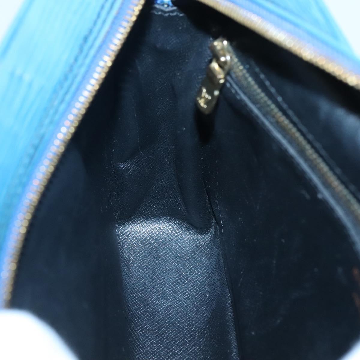 LOUIS VUITTON Epi Trocadero 23 Shoulder Bag Blue M52305 LV Auth ti3029