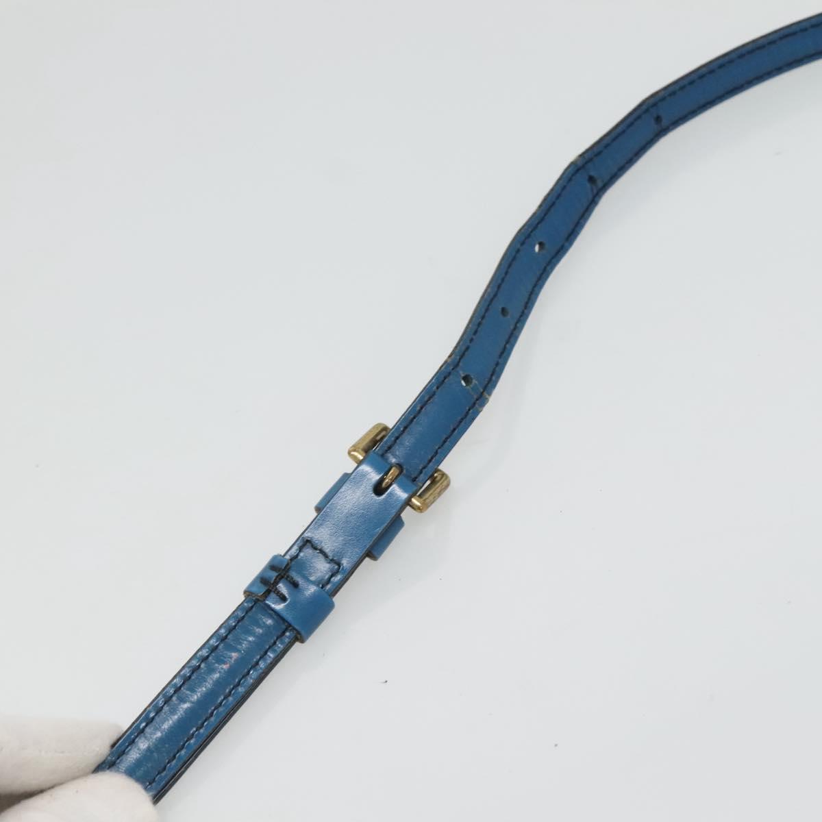 LOUIS VUITTON Epi Trocadero 23 Shoulder Bag Blue M52305 LV Auth ti3029