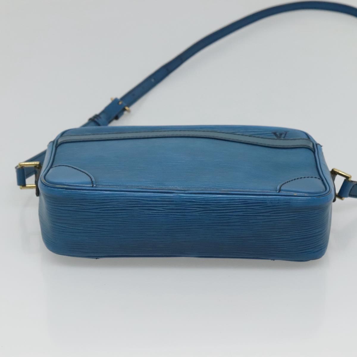 LOUIS VUITTON Epi Trocadero 23 Shoulder Bag Blue M52305 LV Auth ti3029