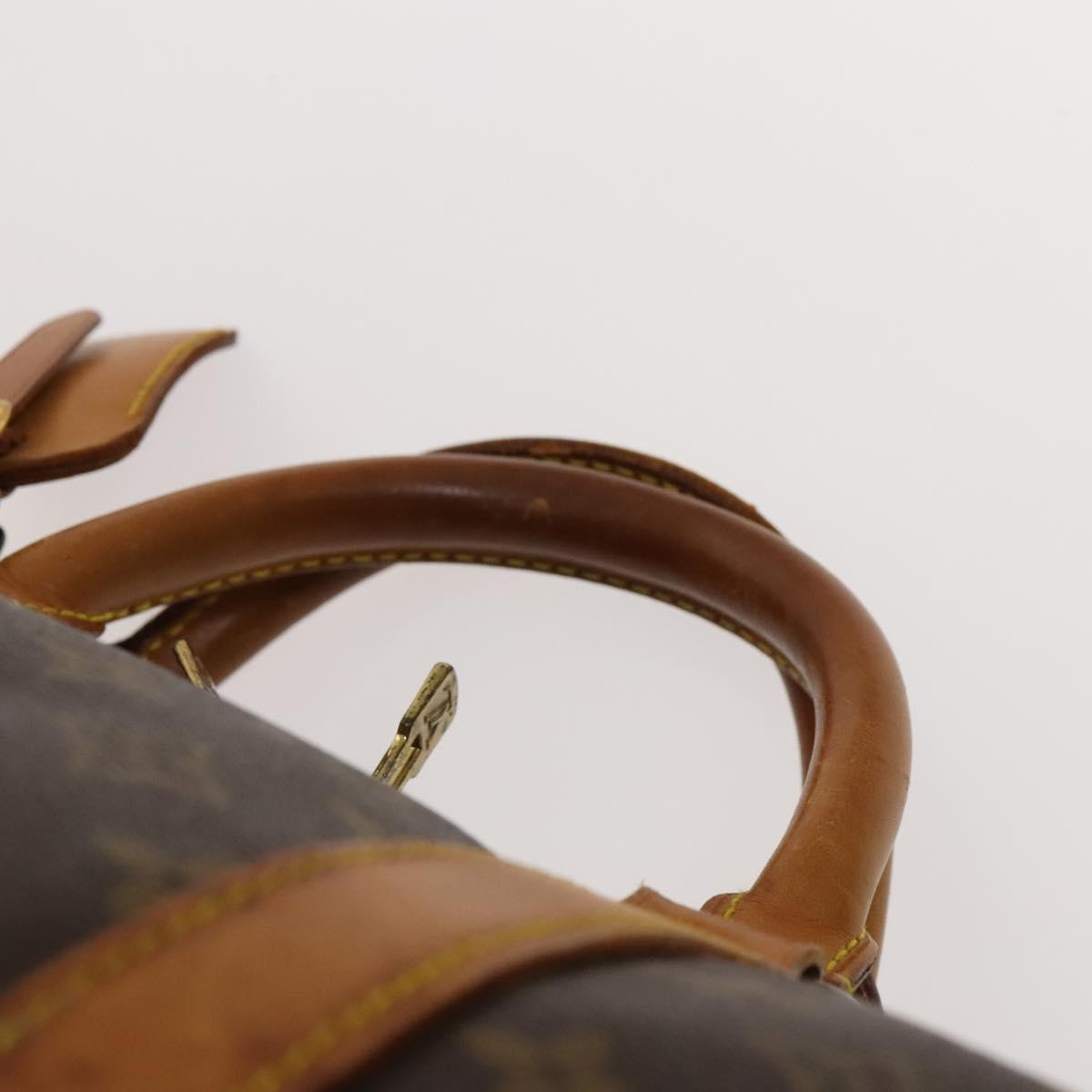 LOUIS VUITTON Monogram Keepall Bandouliere 60 Boston Bag M41412 LV Auth ti3031