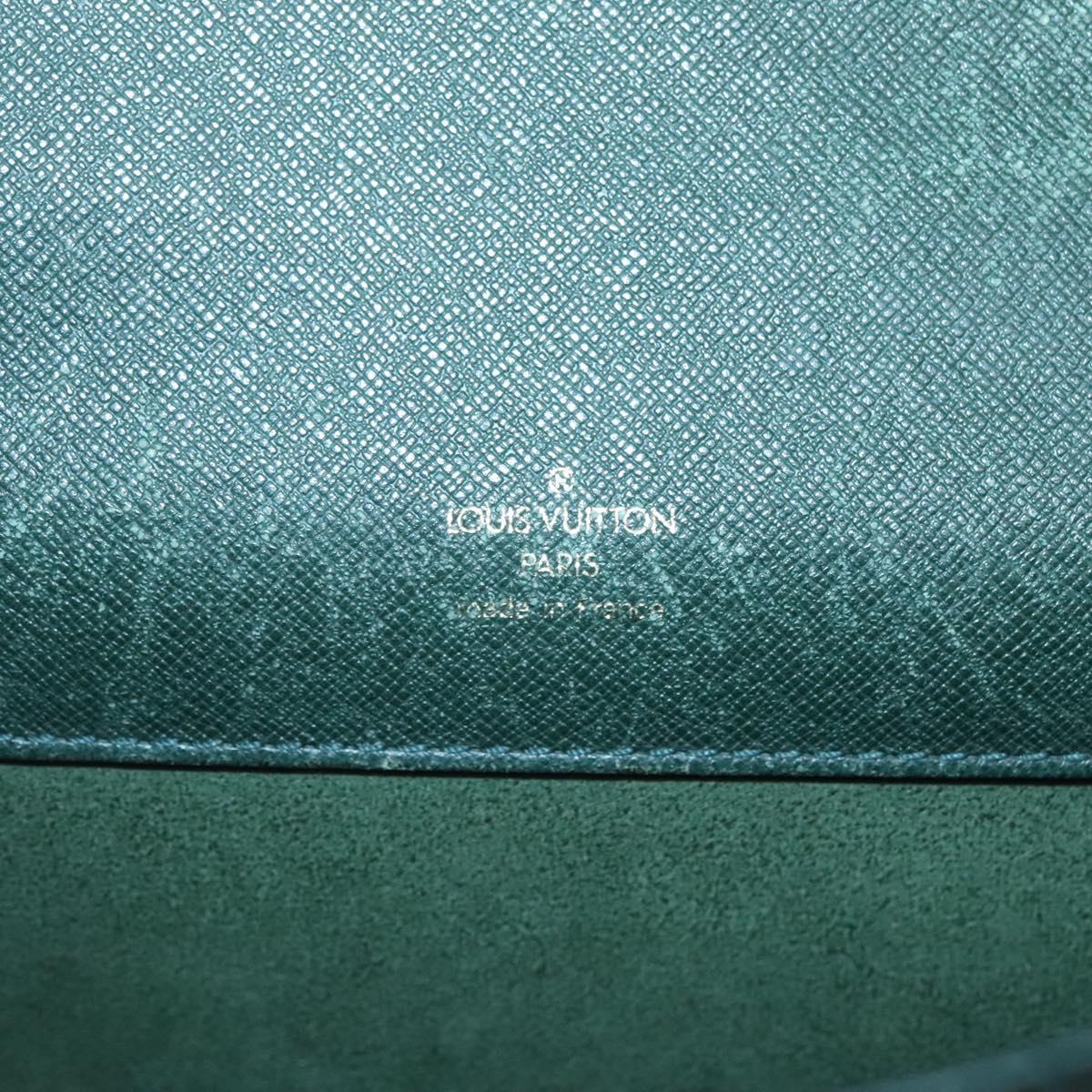 LOUIS VUITTON Taiga Serviette Kourad Business Bag Epicea M30074 LV Auth ti3037