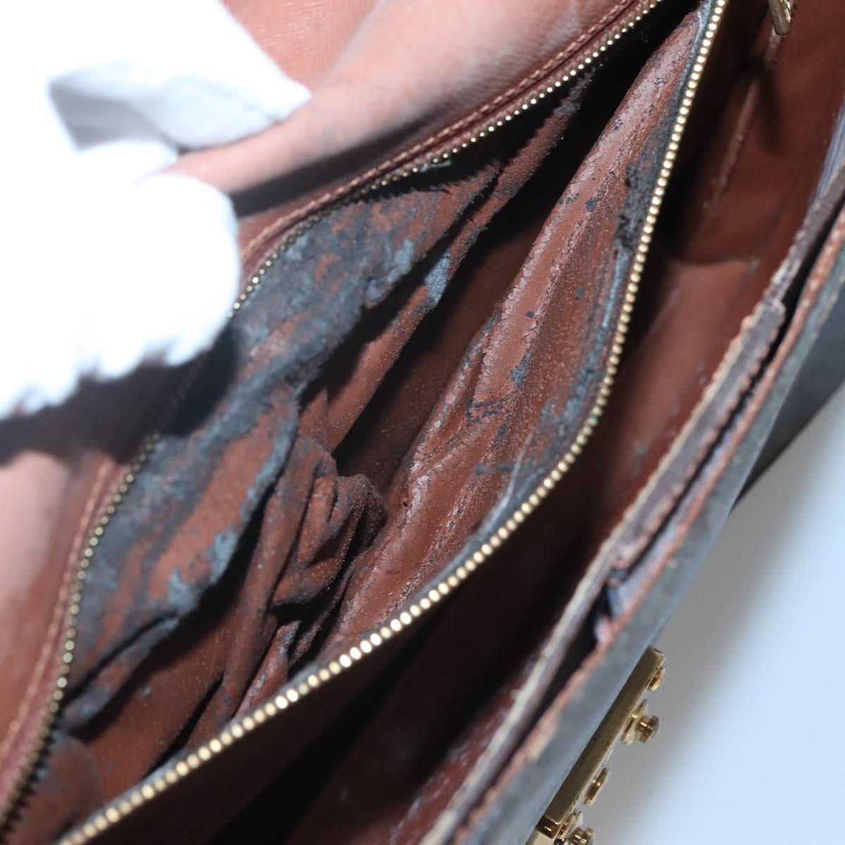 LOUIS VUITTON Monogram Serviette Conseiller Briefcase M53331 LV Auth ti3058