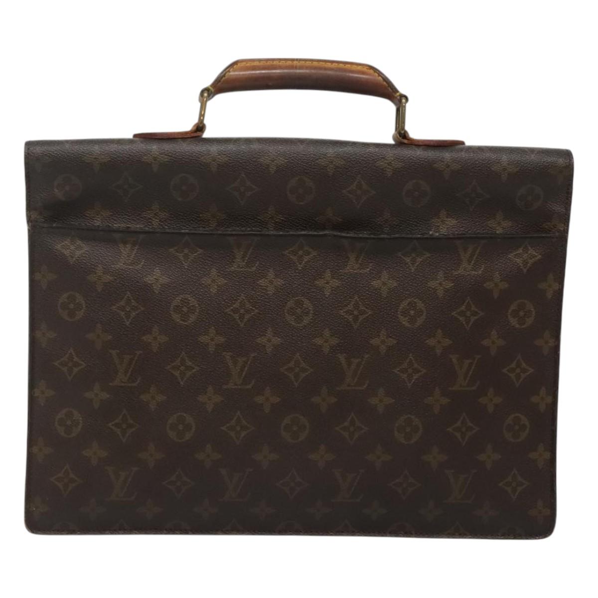 LOUIS VUITTON Monogram Serviette Conseiller Briefcase M53331 LV Auth ti3058