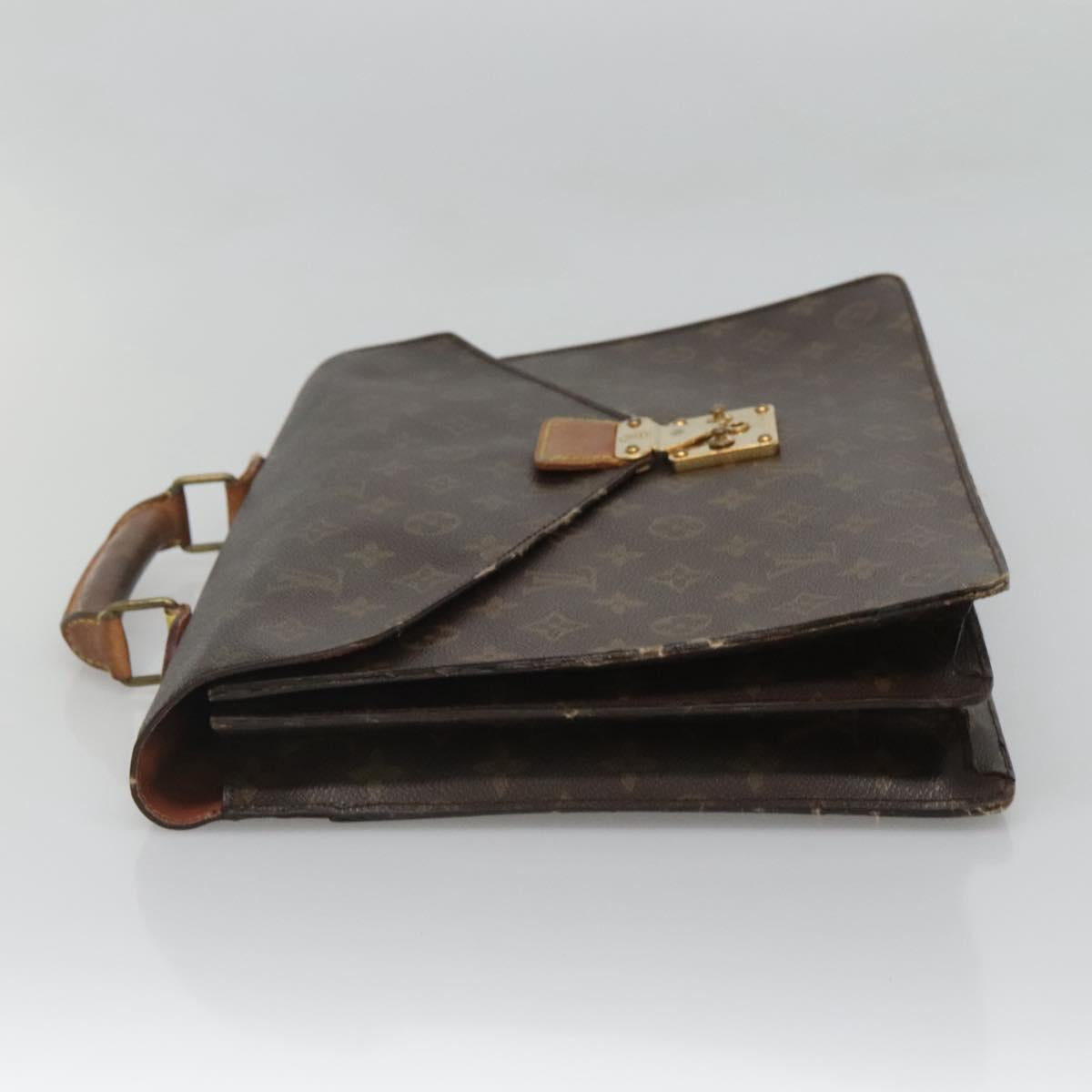LOUIS VUITTON Monogram Serviette Conseiller Briefcase M53331 LV Auth ti3058
