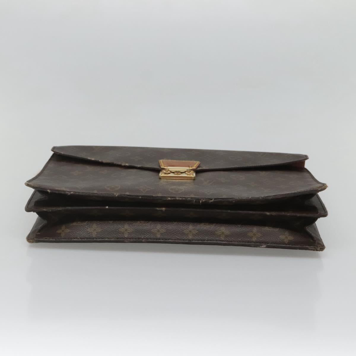 LOUIS VUITTON Monogram Serviette Conseiller Briefcase M53331 LV Auth ti3058