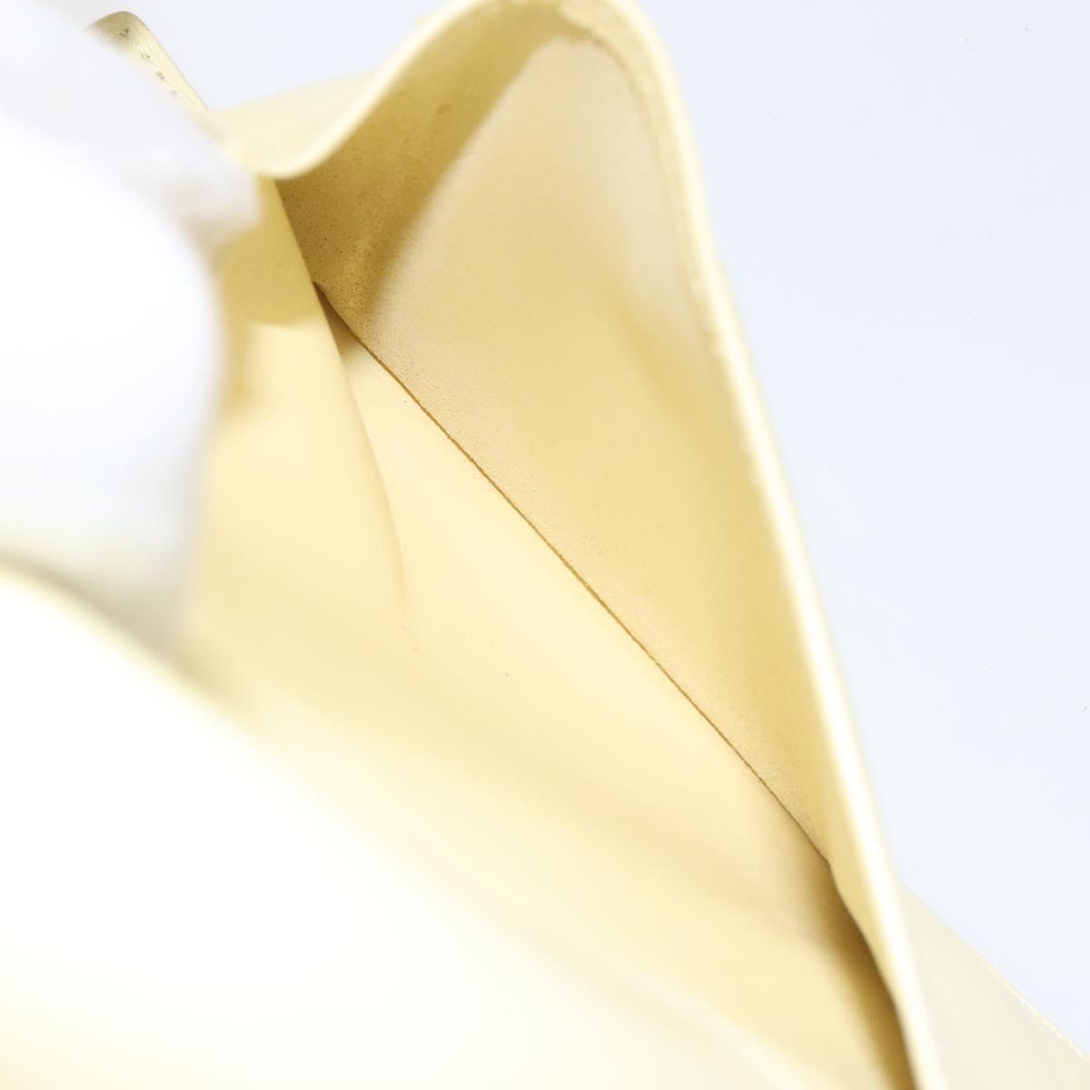 LOUIS VUITTON Monogram Vernis Walker Shoulder Wallet Gris M91031 LV Auth ti3063