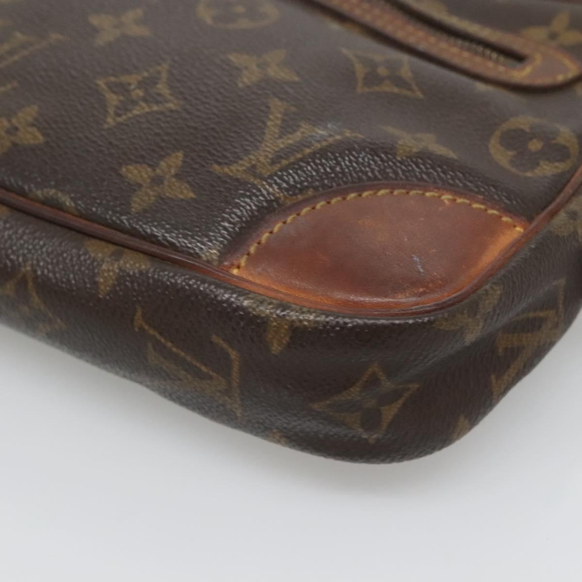 LOUIS VUITTON Monogram Marly Dragonne GM Clutch Bag M51825 LV Auth ti3064