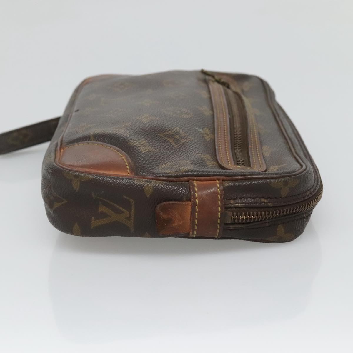 LOUIS VUITTON Monogram Marly Dragonne GM Clutch Bag M51825 LV Auth ti3064