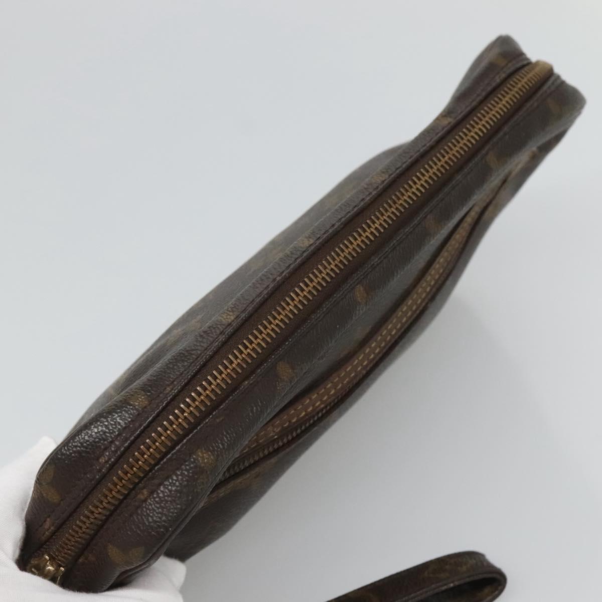 LOUIS VUITTON Monogram Marly Dragonne GM Clutch Bag M51825 LV Auth ti3064