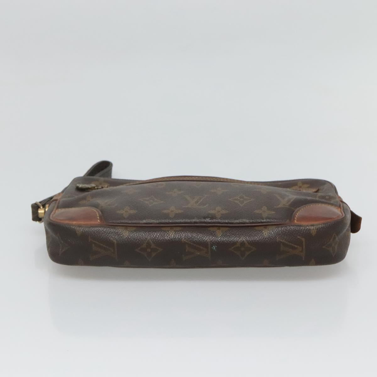 LOUIS VUITTON Monogram Marly Dragonne GM Clutch Bag M51825 LV Auth ti3064