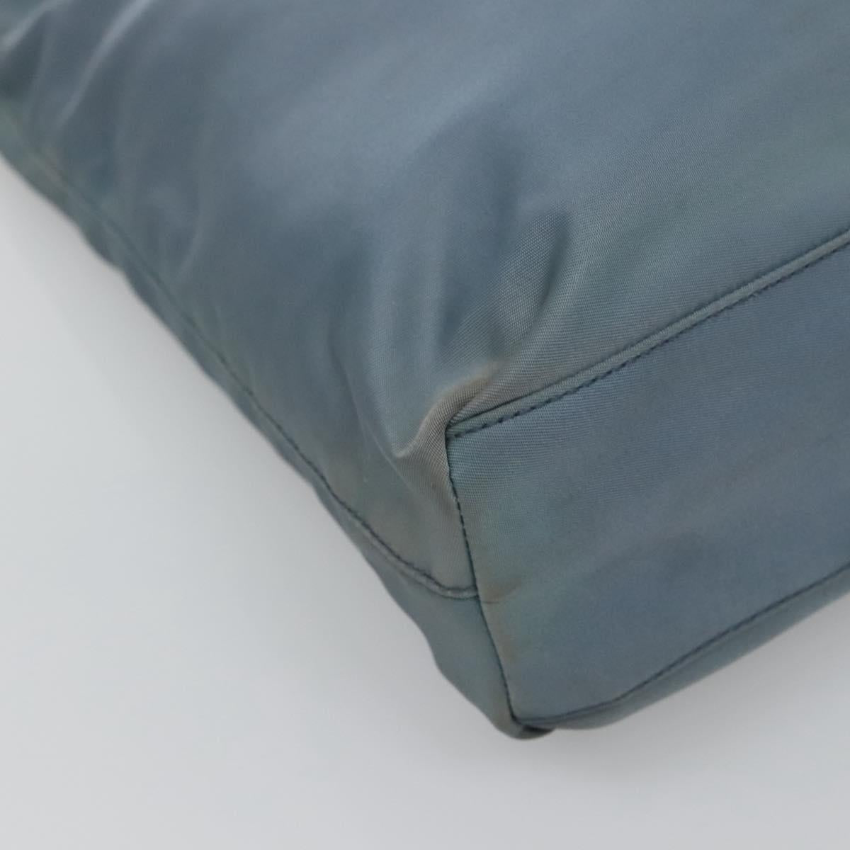 PRADA Tote Bag Nylon Light Blue Auth ti3069