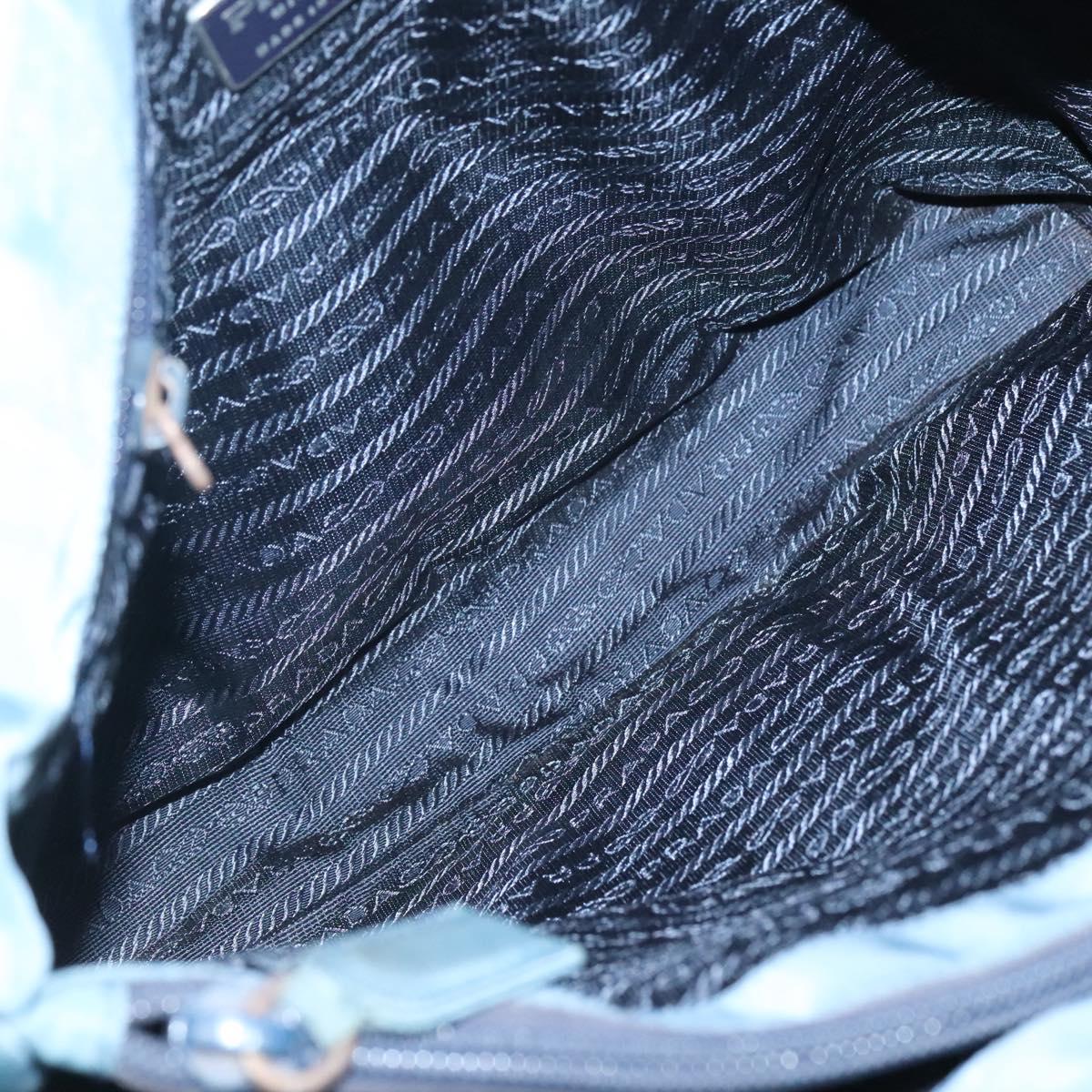 PRADA Tote Bag Nylon Light Blue Auth ti3069