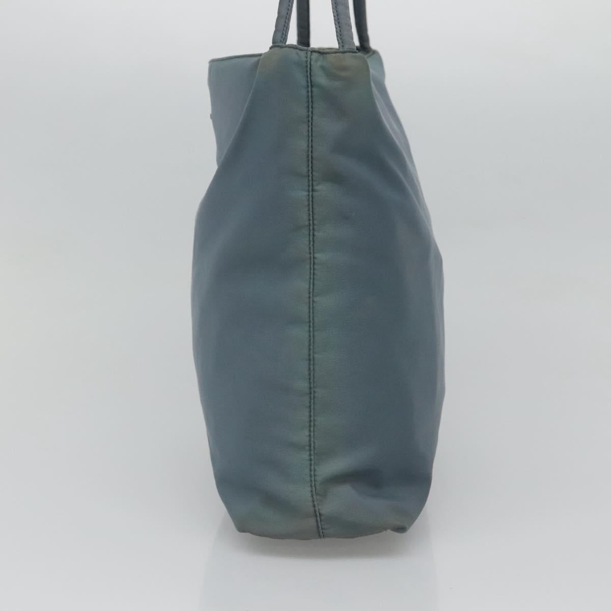 PRADA Tote Bag Nylon Light Blue Auth ti3069